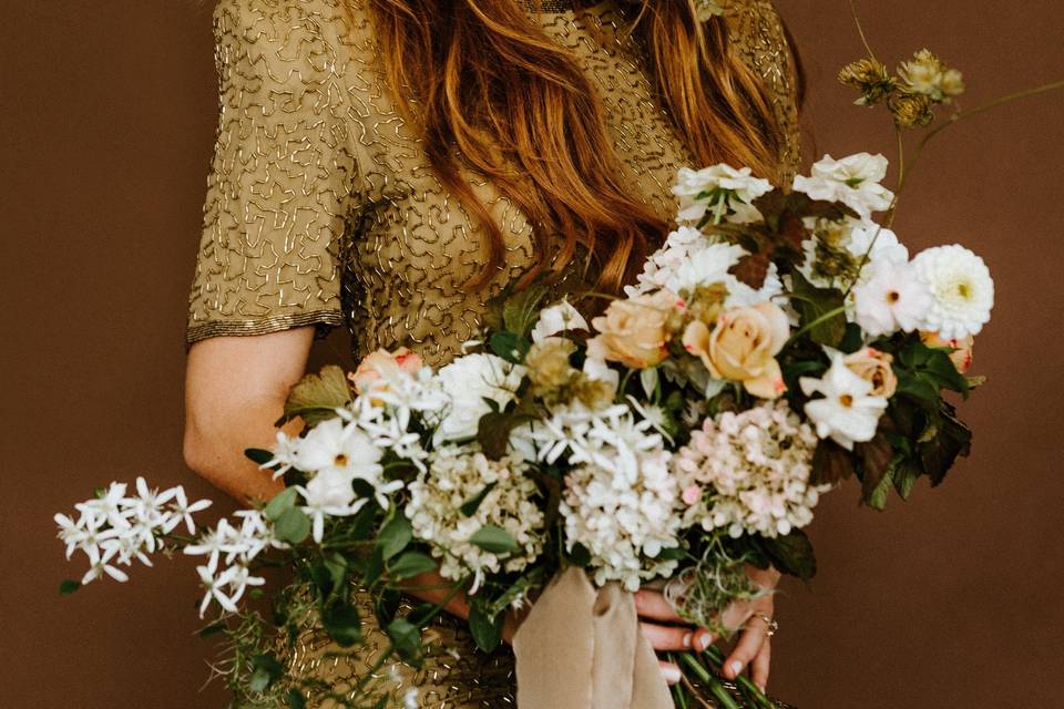Fall bridal-inspired look