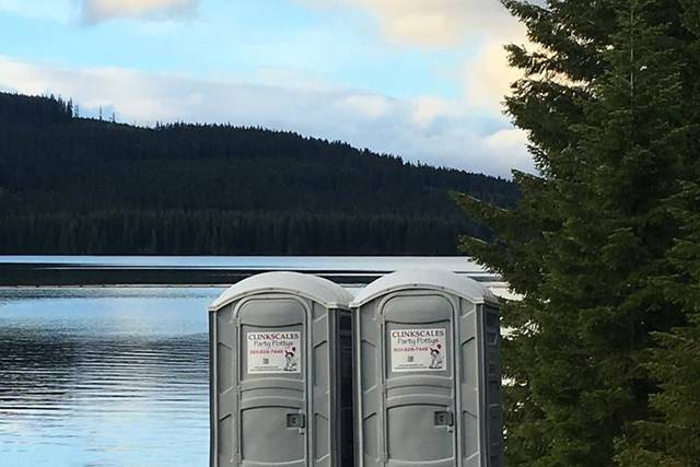 Party Potties at Timothy Lake