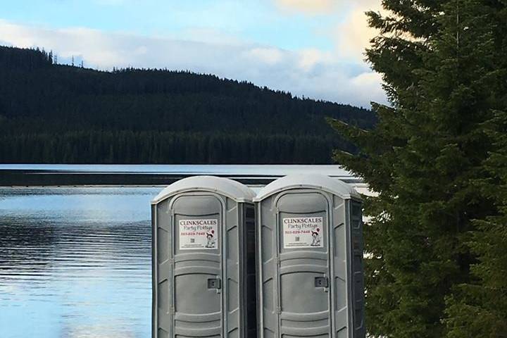 Party Potties at Timothy Lake