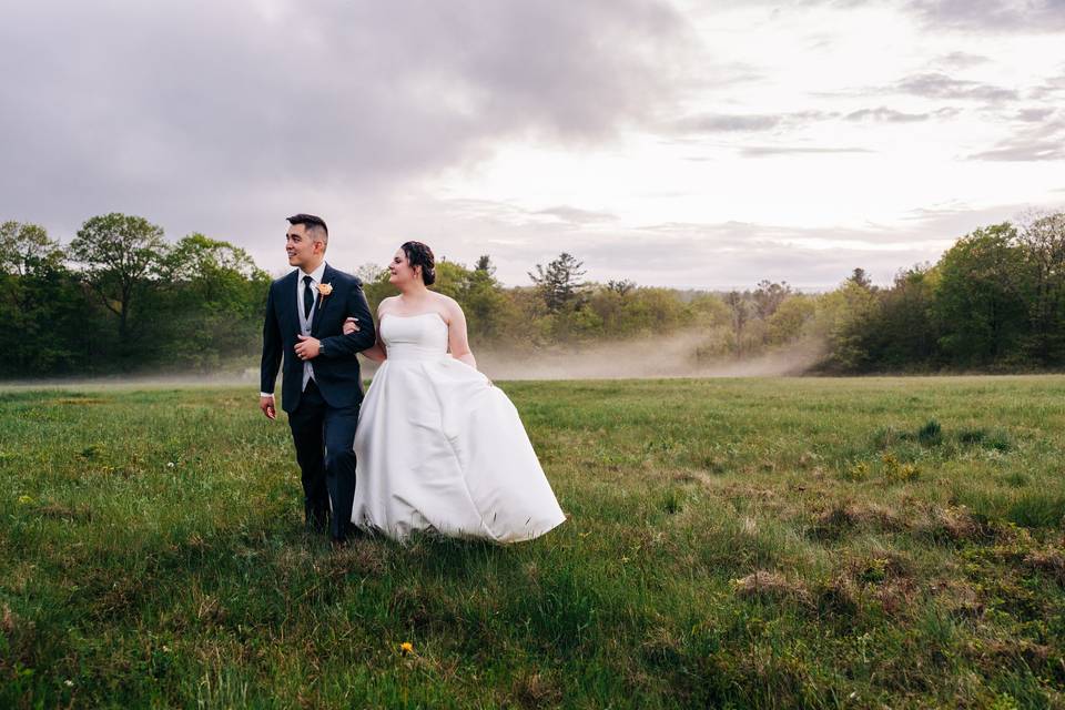 Evening fog