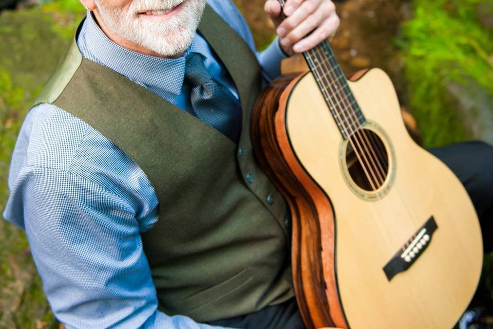 Jim's gorgeous guitar