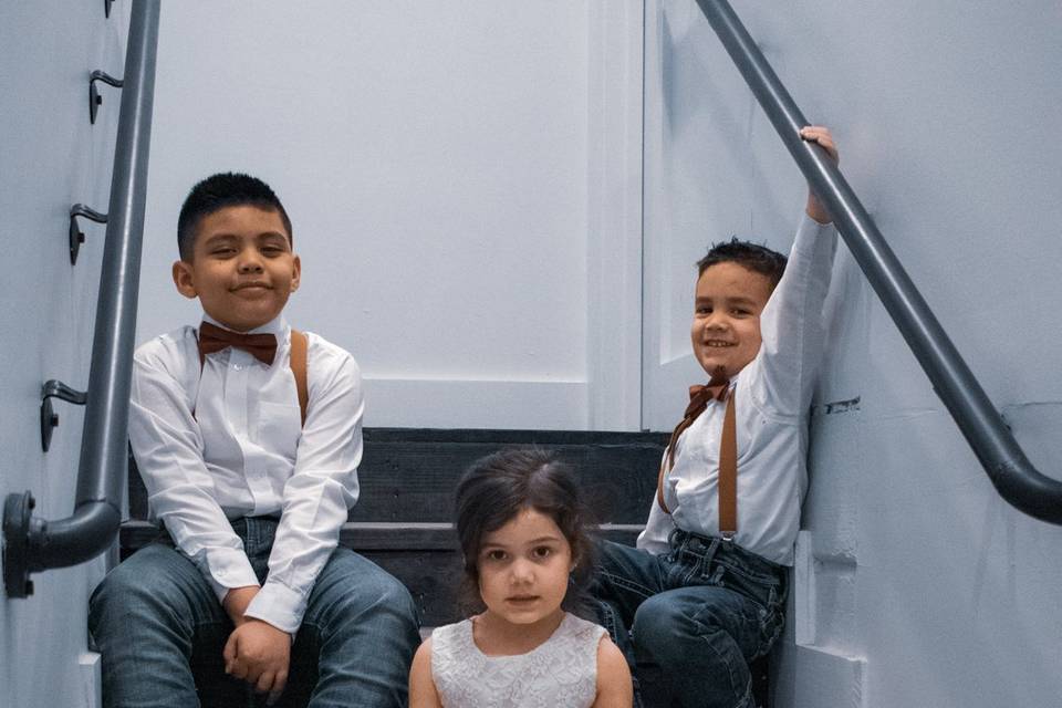 Flower Girl & Ring Bearers!