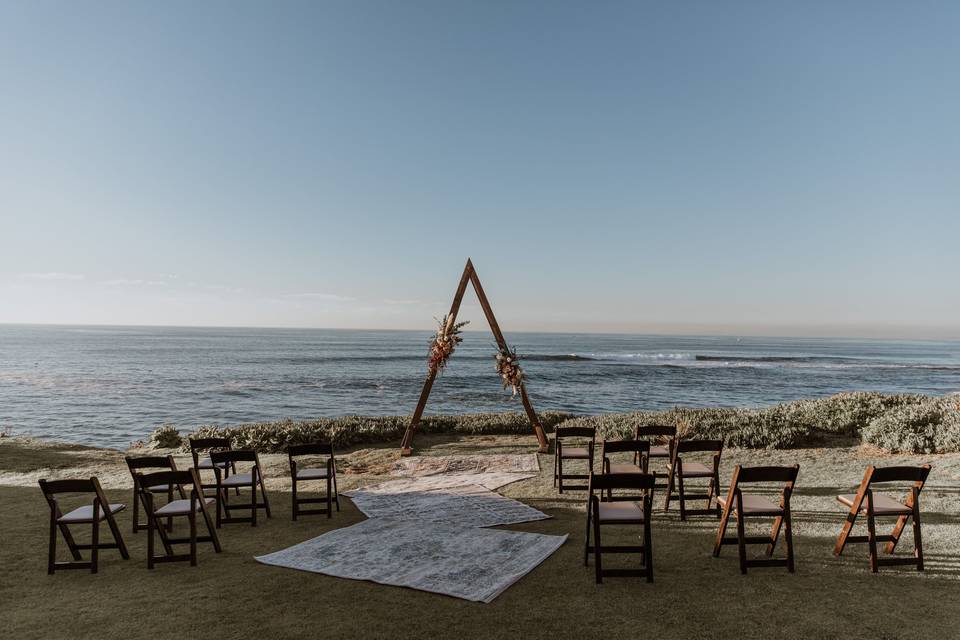 Outdoor ceremony