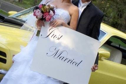 Just married