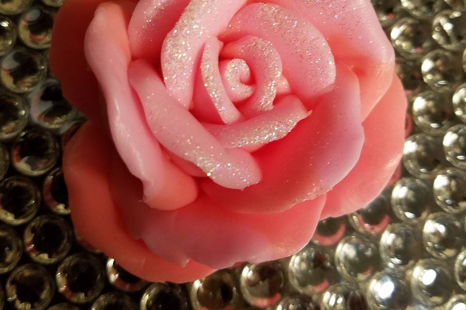 Fragrant rose soap