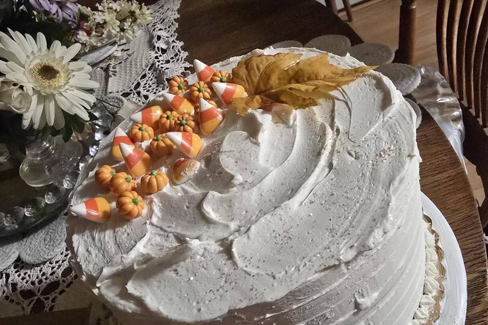 Fall soap cake