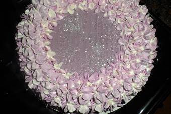 Lilac cake