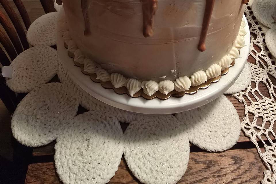 Pecan soap cake