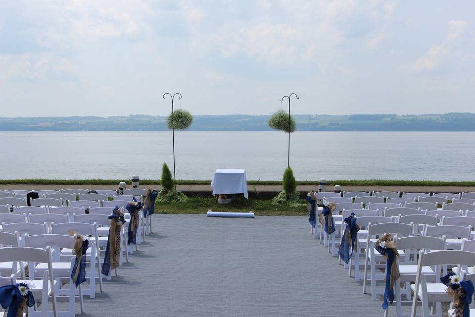 Table setup and decor