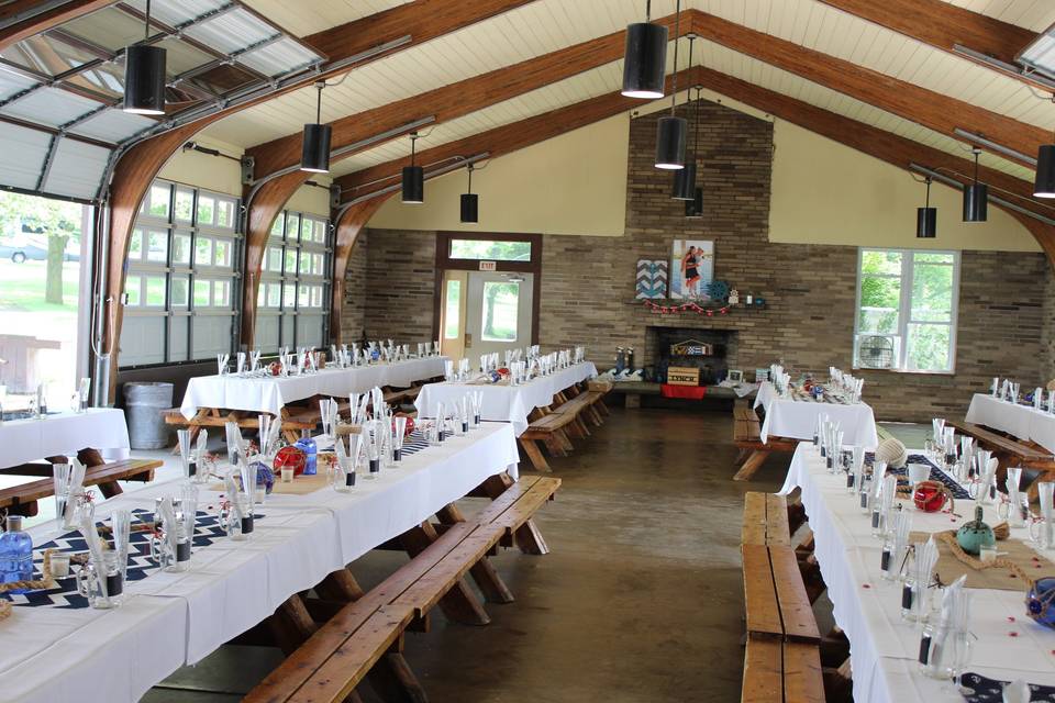 Waterfront ceremony space