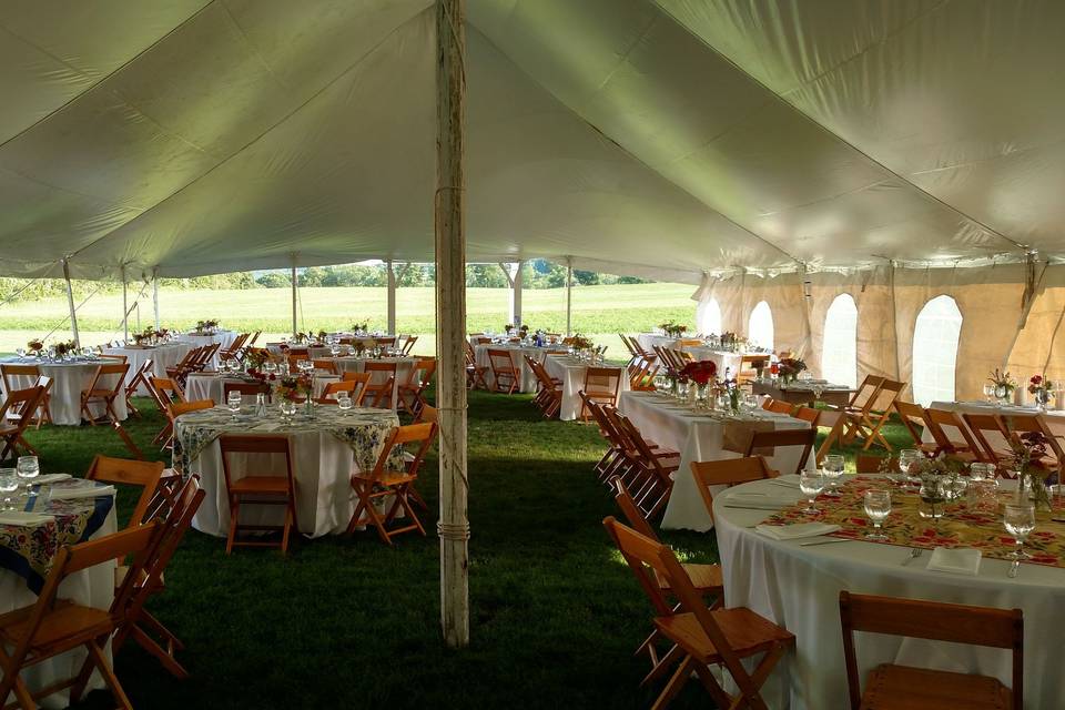 Table setup and decor