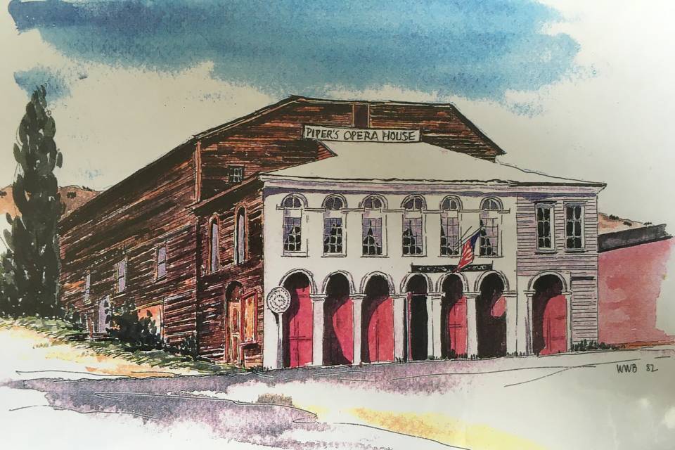 Drawing of the venue