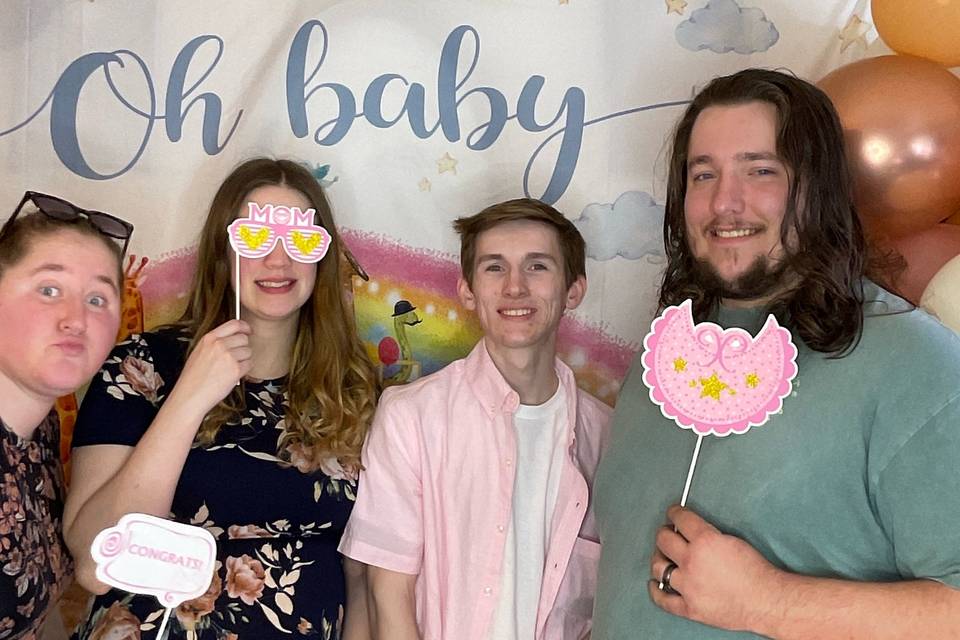 Baby shower fun