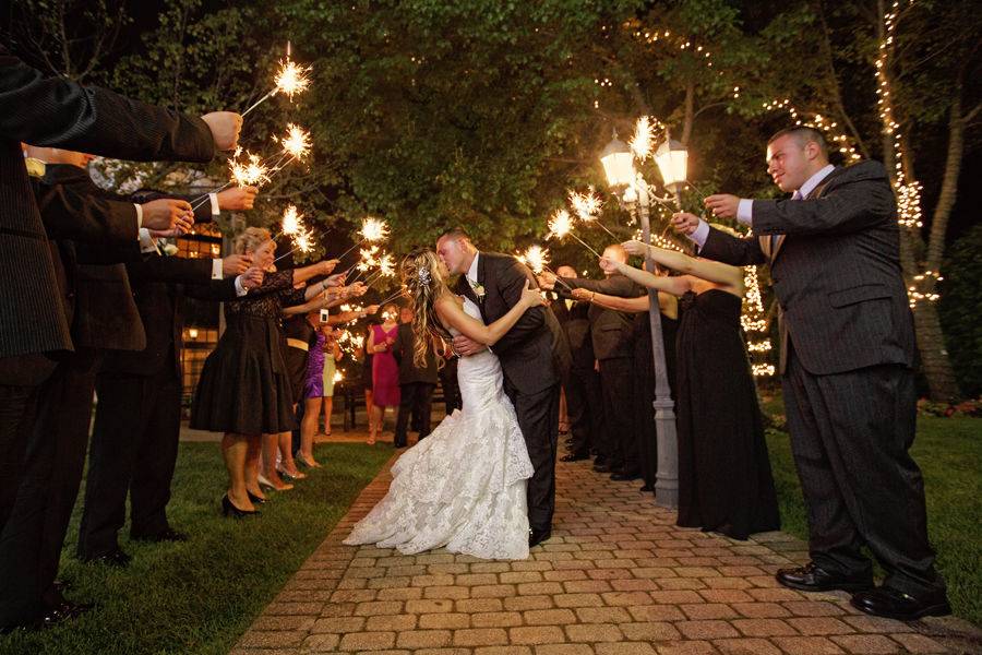 Tulsa Wedding Venues  When You Can't Use Sparklers as your Wedding Send-off