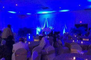 Blue lighting