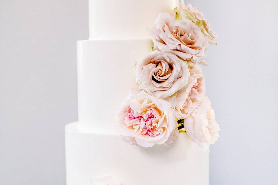 4-tiered cake