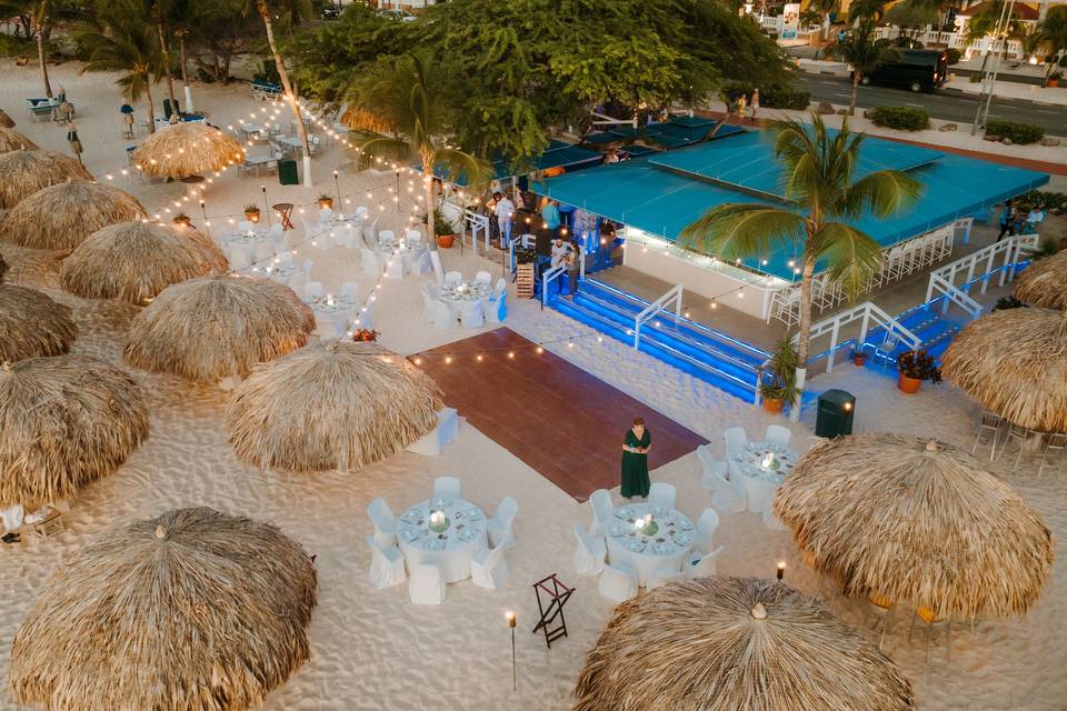 Passions on the beach venue