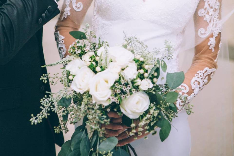 Bride + her dad