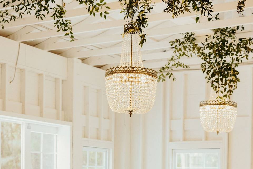 Chandeliers and Barns