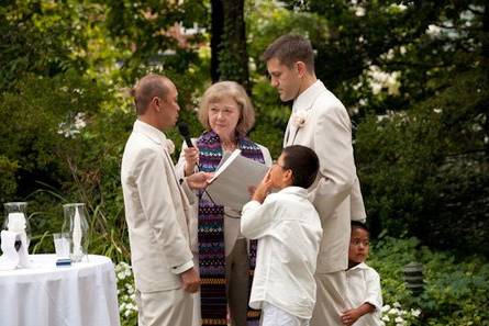 Outdoor wedding