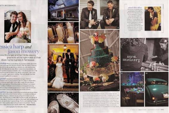 InStyle Weddings Feature - Summer 2008