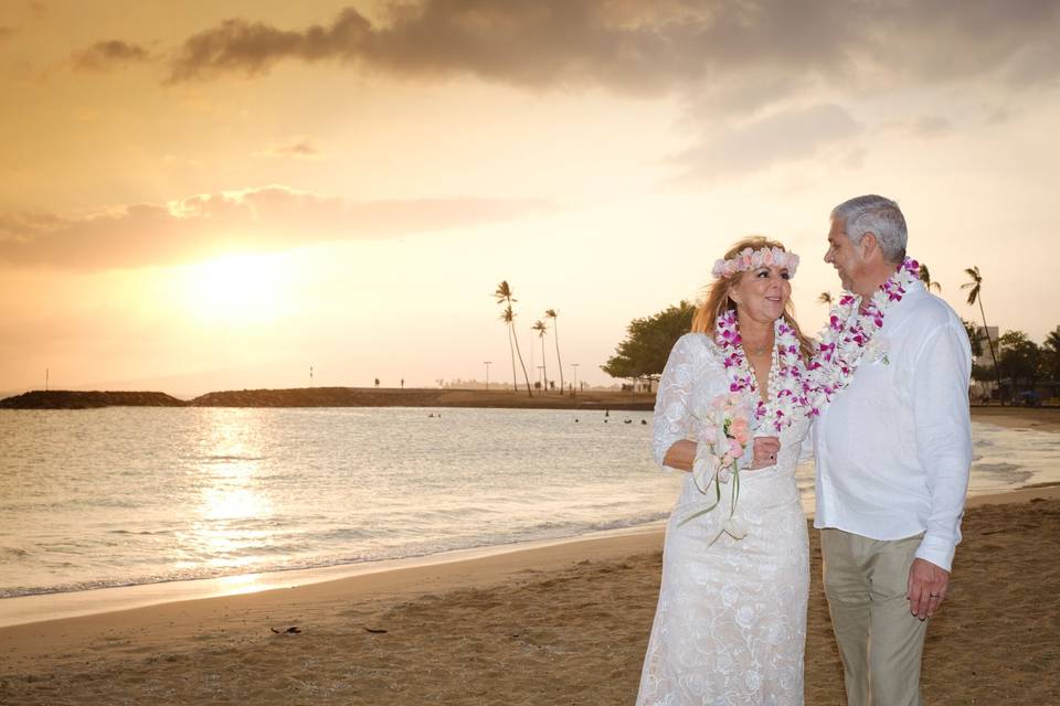 Sunset at Magic Island