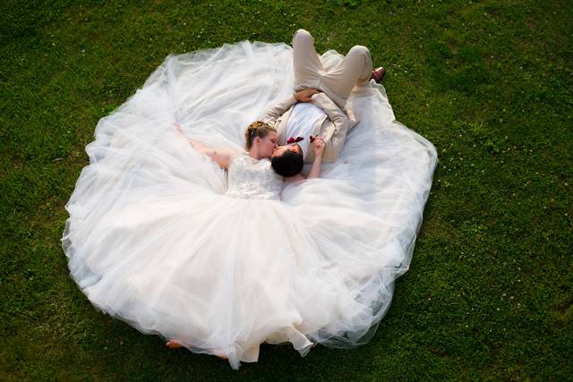 Love on the grass