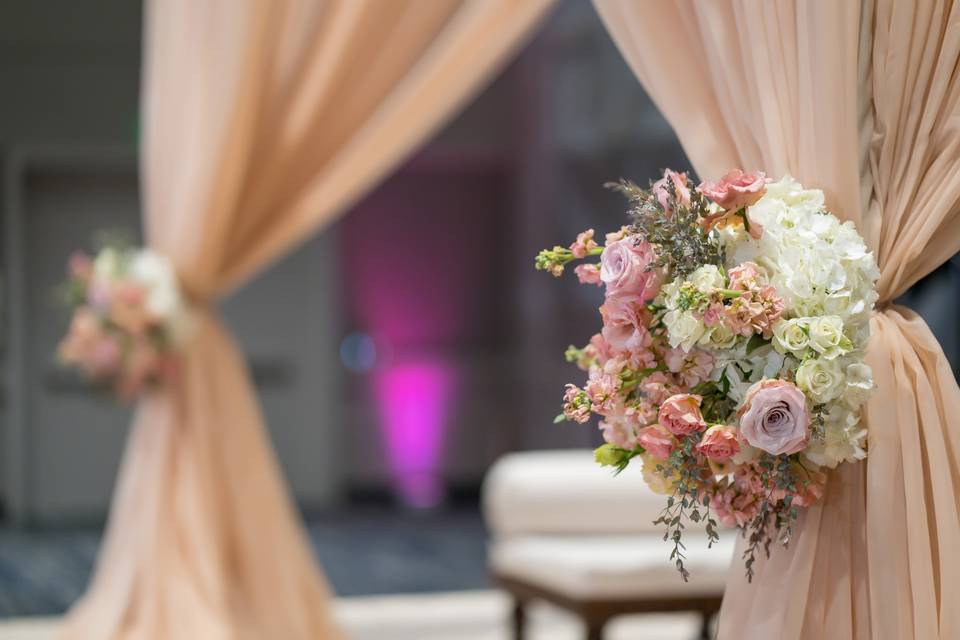 Wedding floral details
