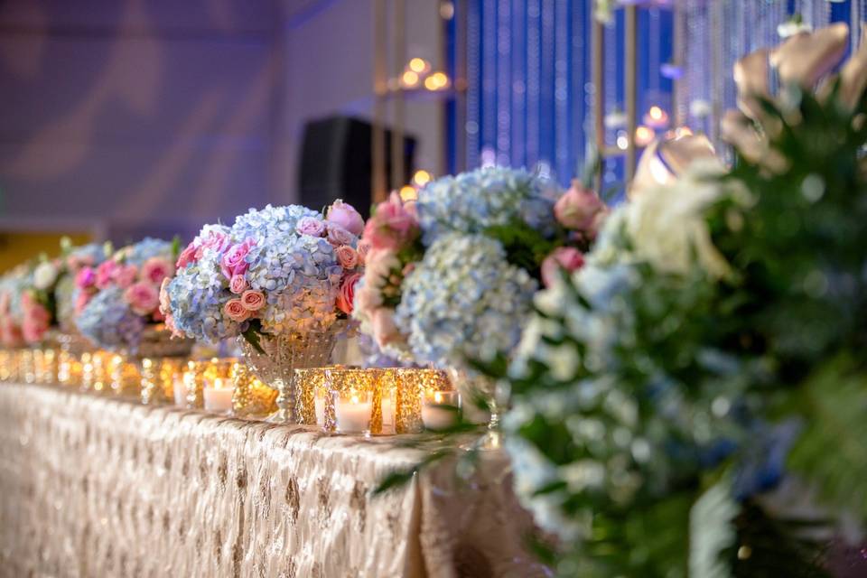 Wedding head table