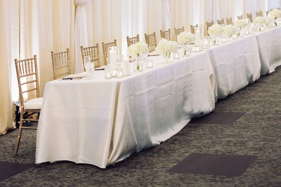 Head Table - Grand Garden