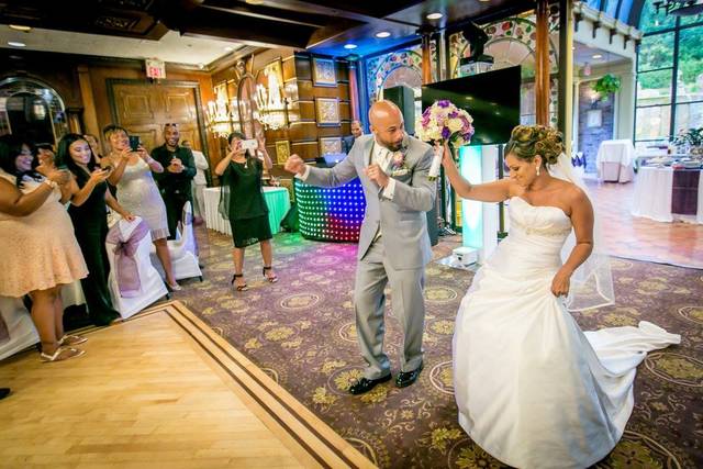 Dancing at the reception
