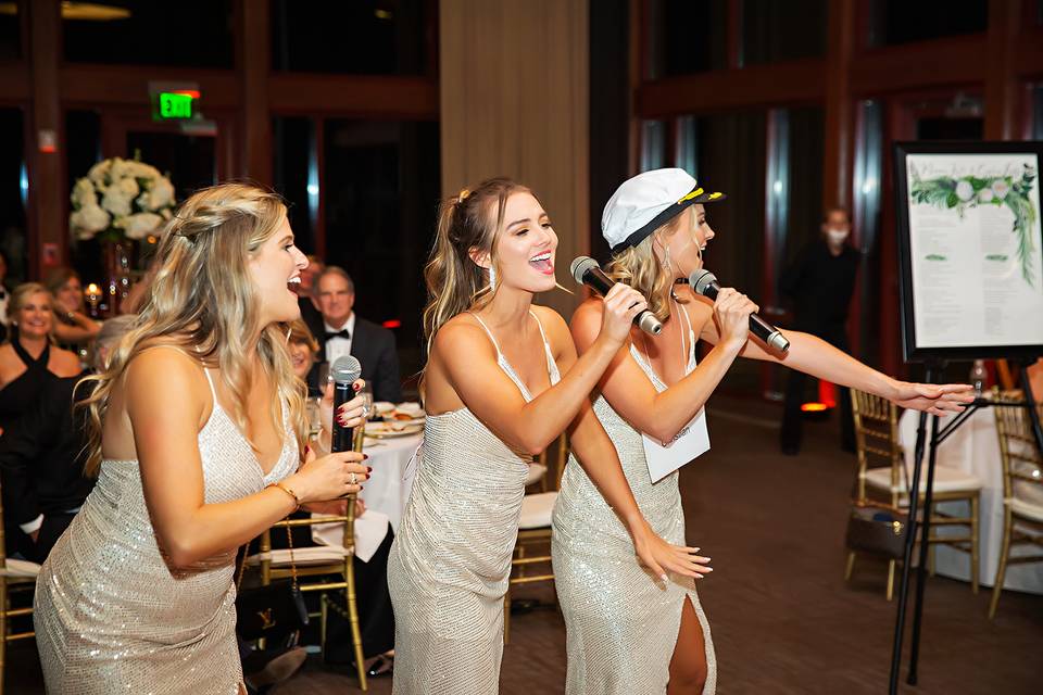 Bridesmaids Toast | Reception