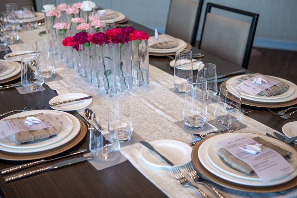 Tablescape with Origami