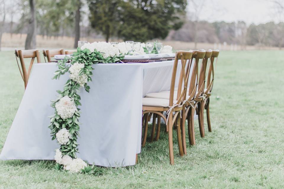 Honeywood Farm Table Rentals