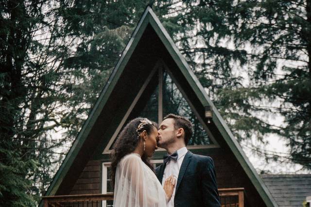 A-Frame elopement.