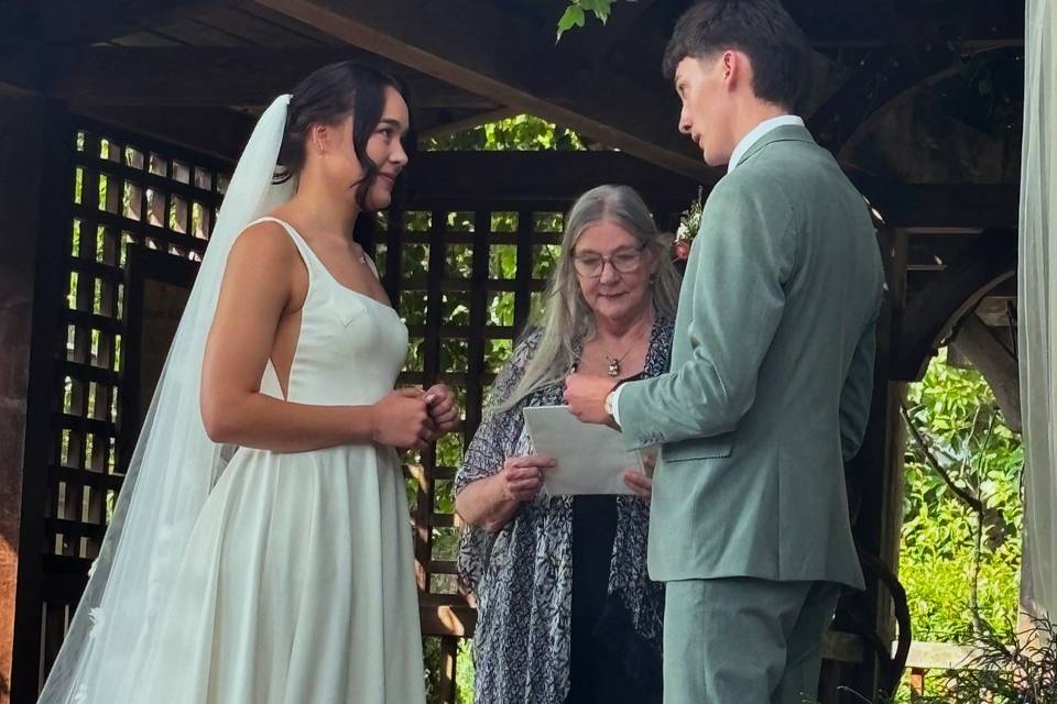 Arboretum wedding