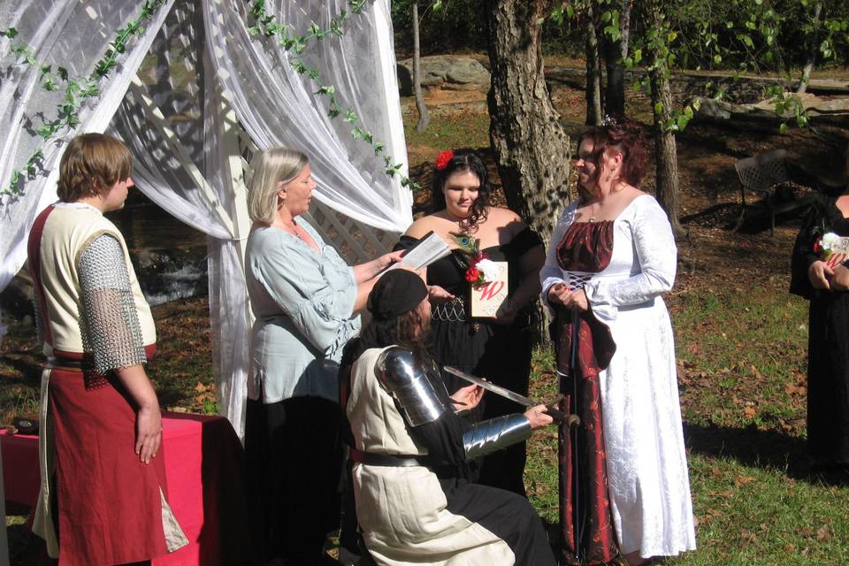 Medieval theme Wedding