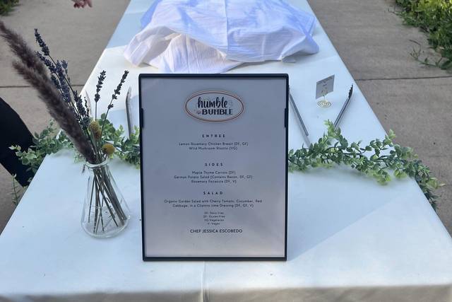 Buffet Set-up