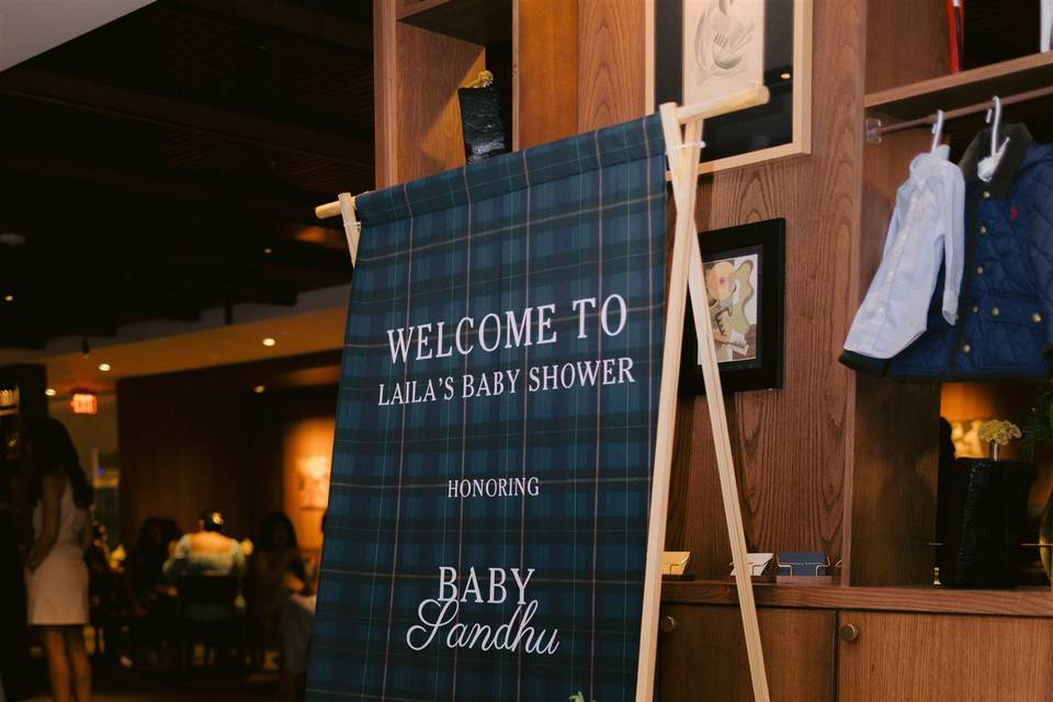 Houston baby shower design
