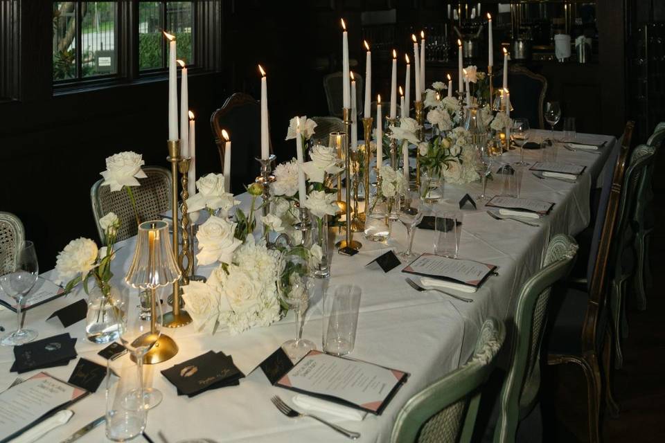 Houston tablescape design