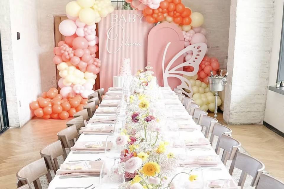 Houston baby shower design