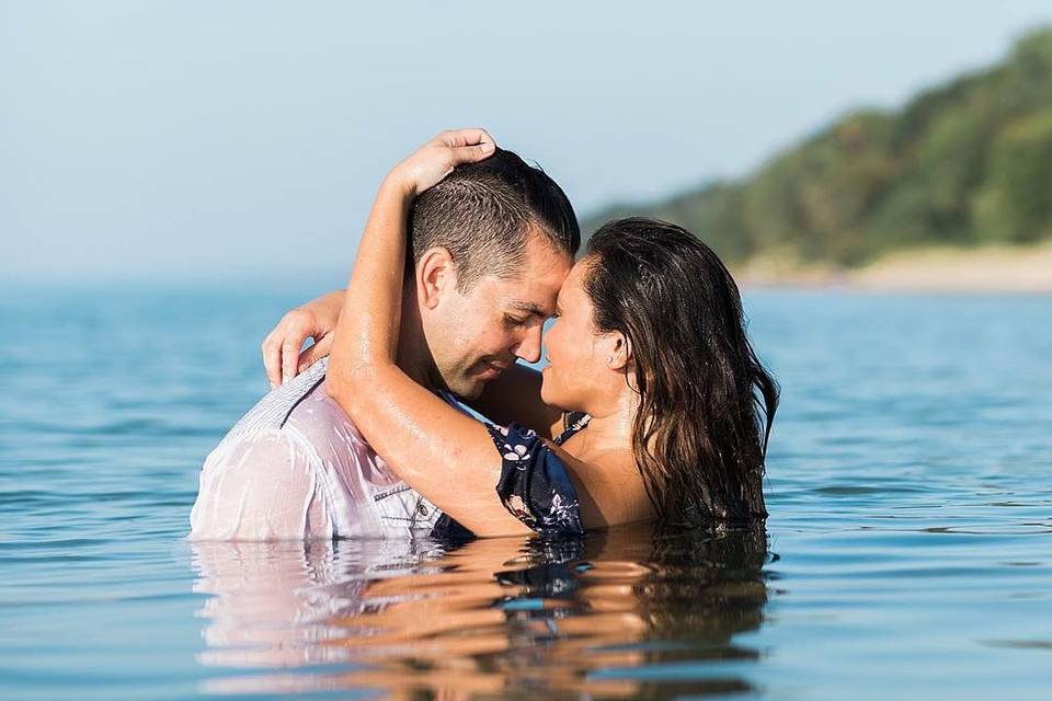 Lake Michigan Engagement