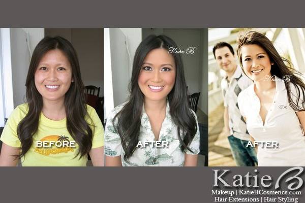 Makeup by Katie B on Bride to Be Hong.
