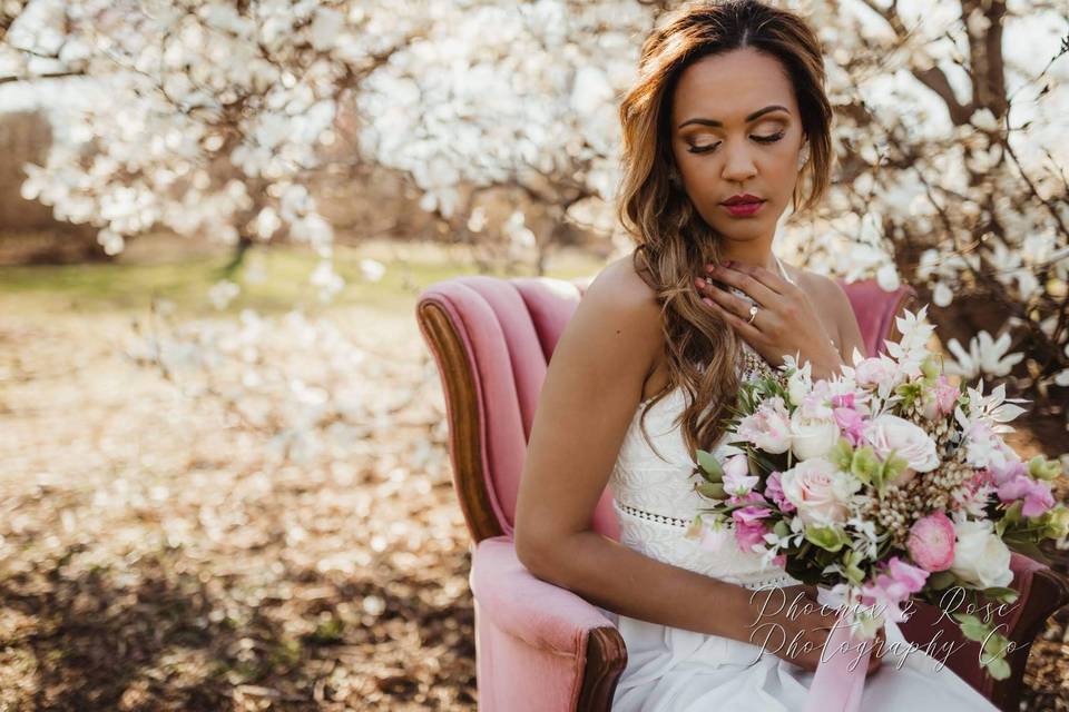 Spring Magnolia Wedding