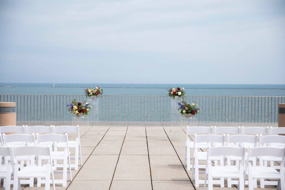 Wedding at the War Memorial