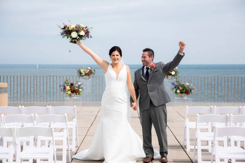 Wedding at the War Memorial