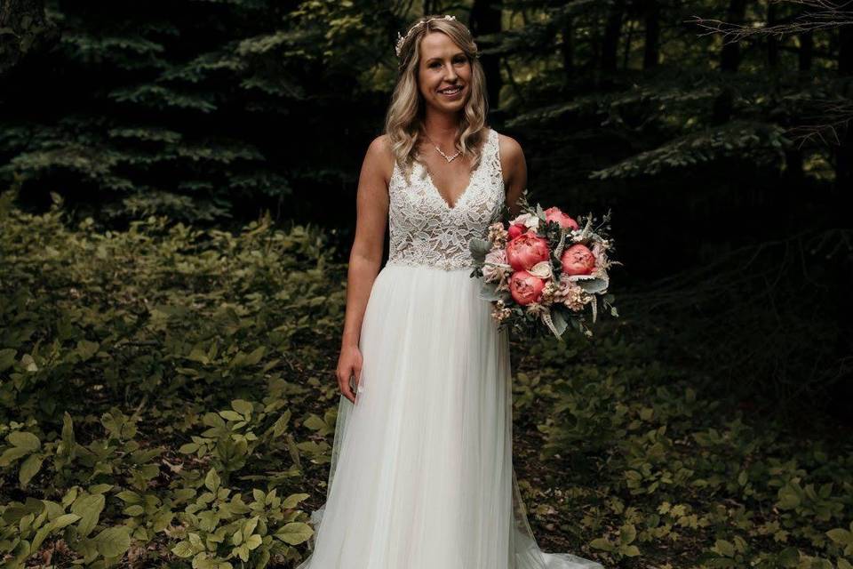 Wisconsin Wedding in the Woods