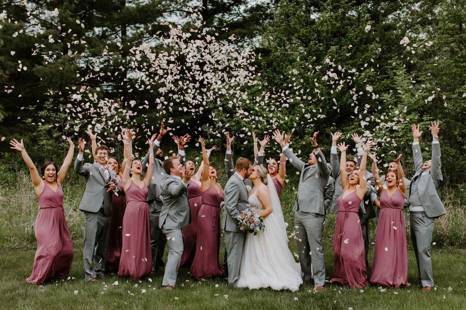 Wisconsin Summer Barn Wedding