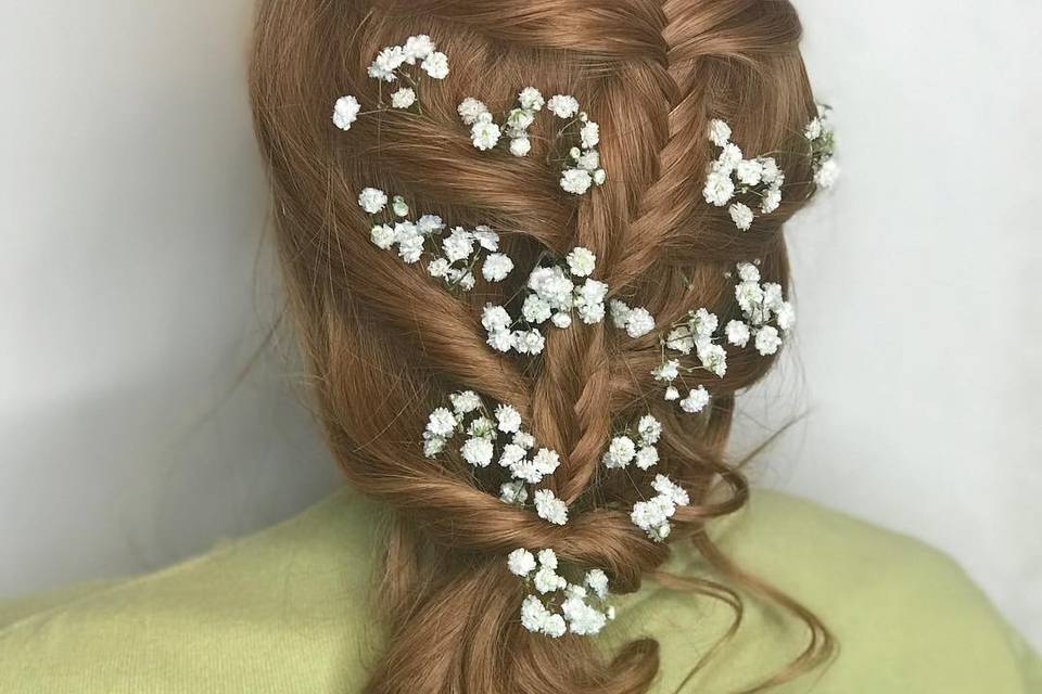 Baby's breath and braids