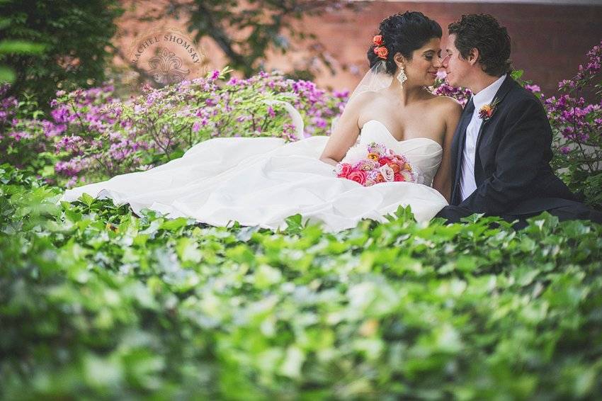 Courtyard greenery